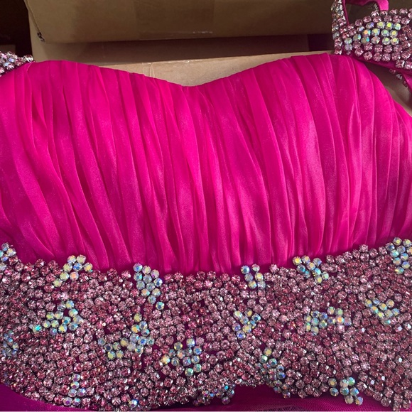 Custom 7-8 Pageant Dress - Picture 2 of 2